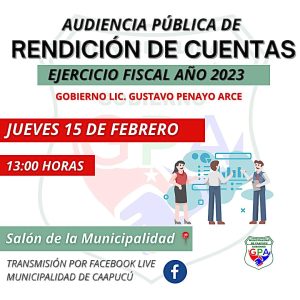 Rendición de Cuentas Públicas