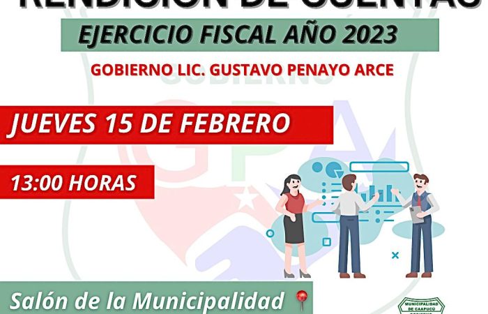 Rendición de Cuentas Públicas